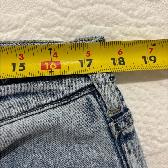 Pilcro Light Blue Embroidered Rose Boyfriend Jeans - Picture 14 of 16